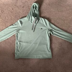 Adidas pullover with hood and pockets